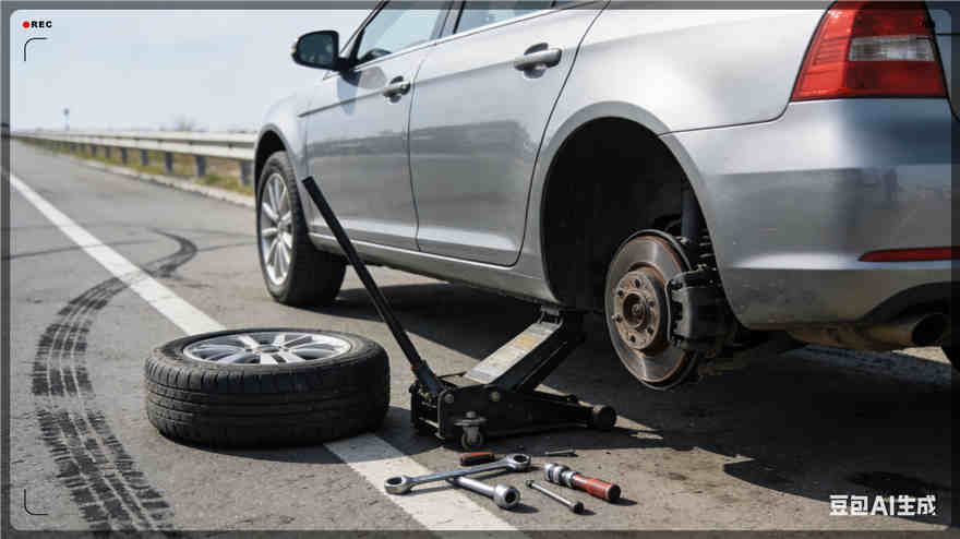 水城道路救援汽车送玻璃水